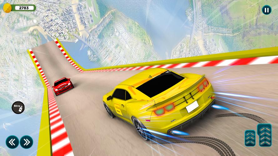 Stunt Car Race Simulator Games Captura de pantalla 3