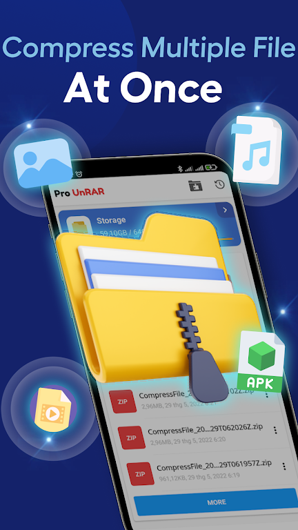 Pro 7-Zip, Unzip Rar Extractor Captura de pantalla 3