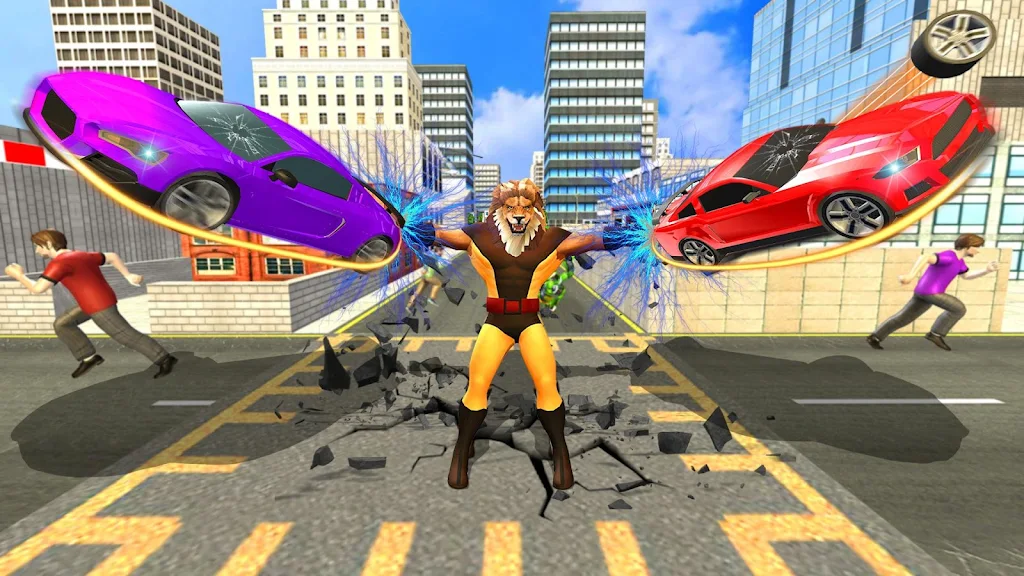 Scary Lion Crime City Attack應用截圖第0張