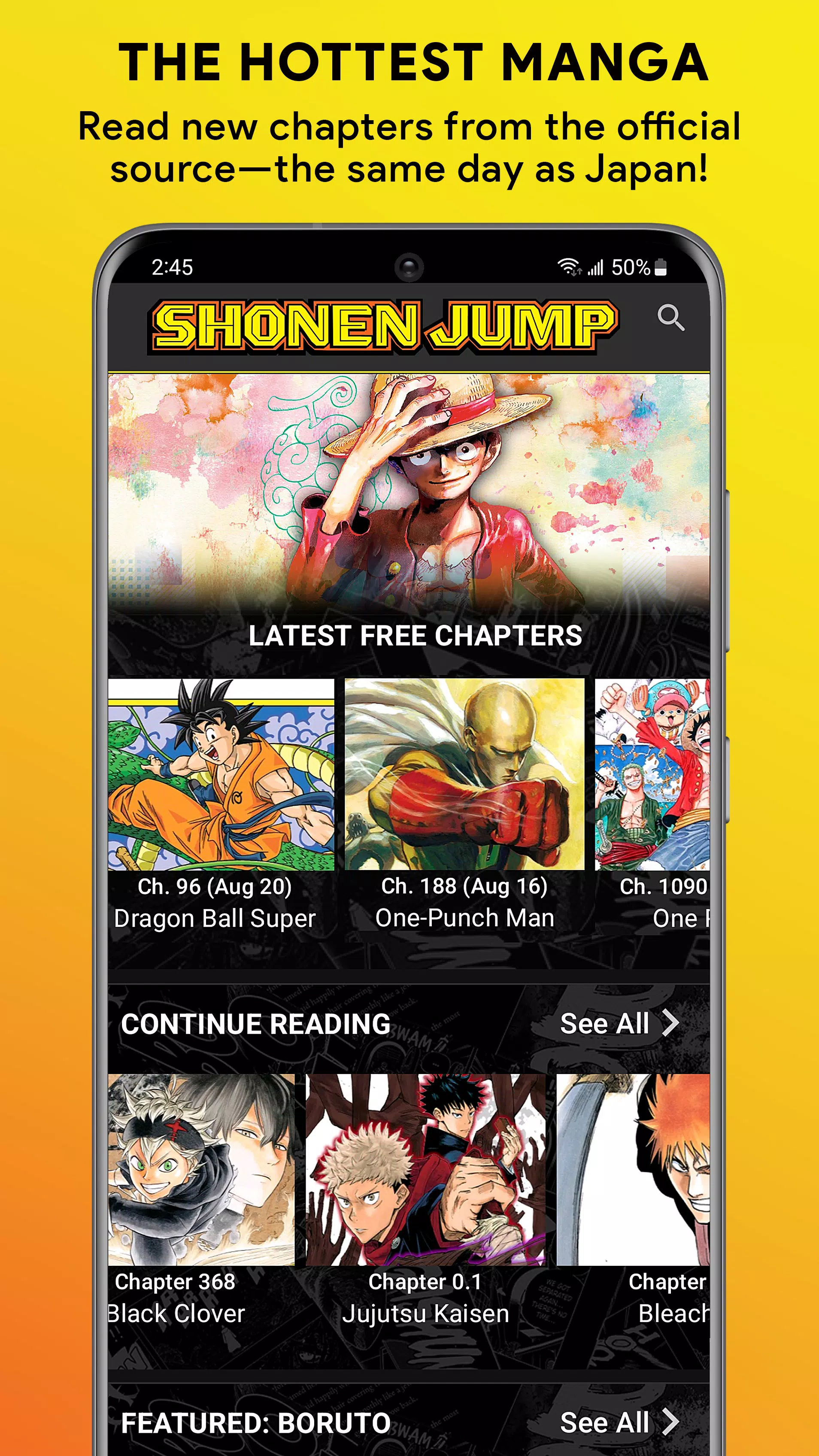 Shonen Jump Screenshot 0