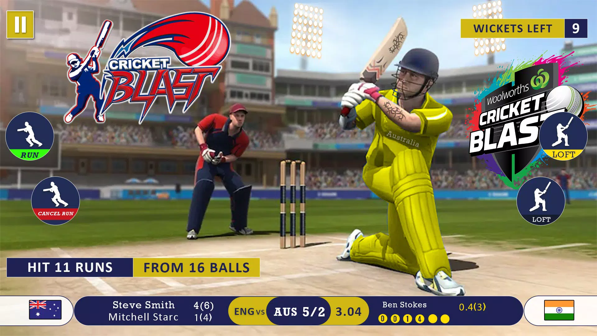 World Cricket Games Offline Captura de pantalla 0