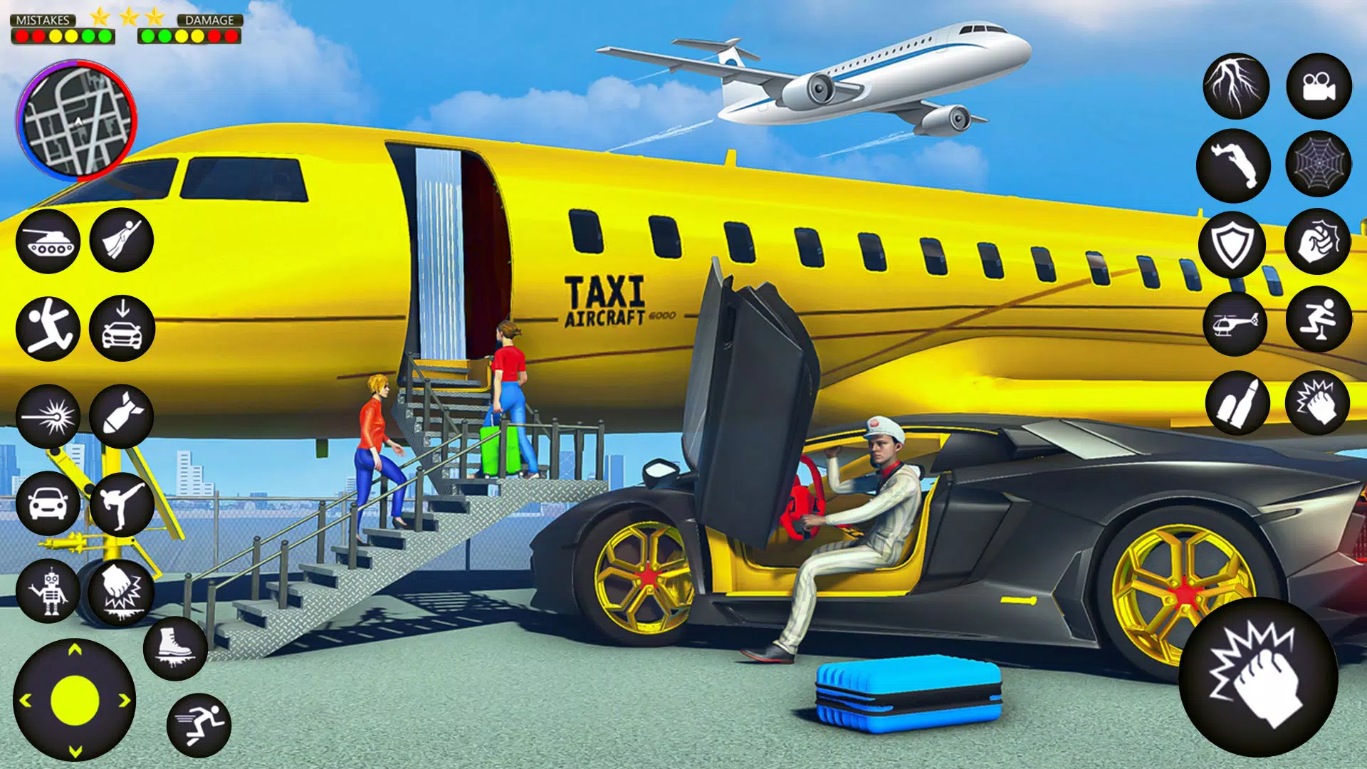 Taxi Driving: 3D Crazy Parking 스크린샷 1