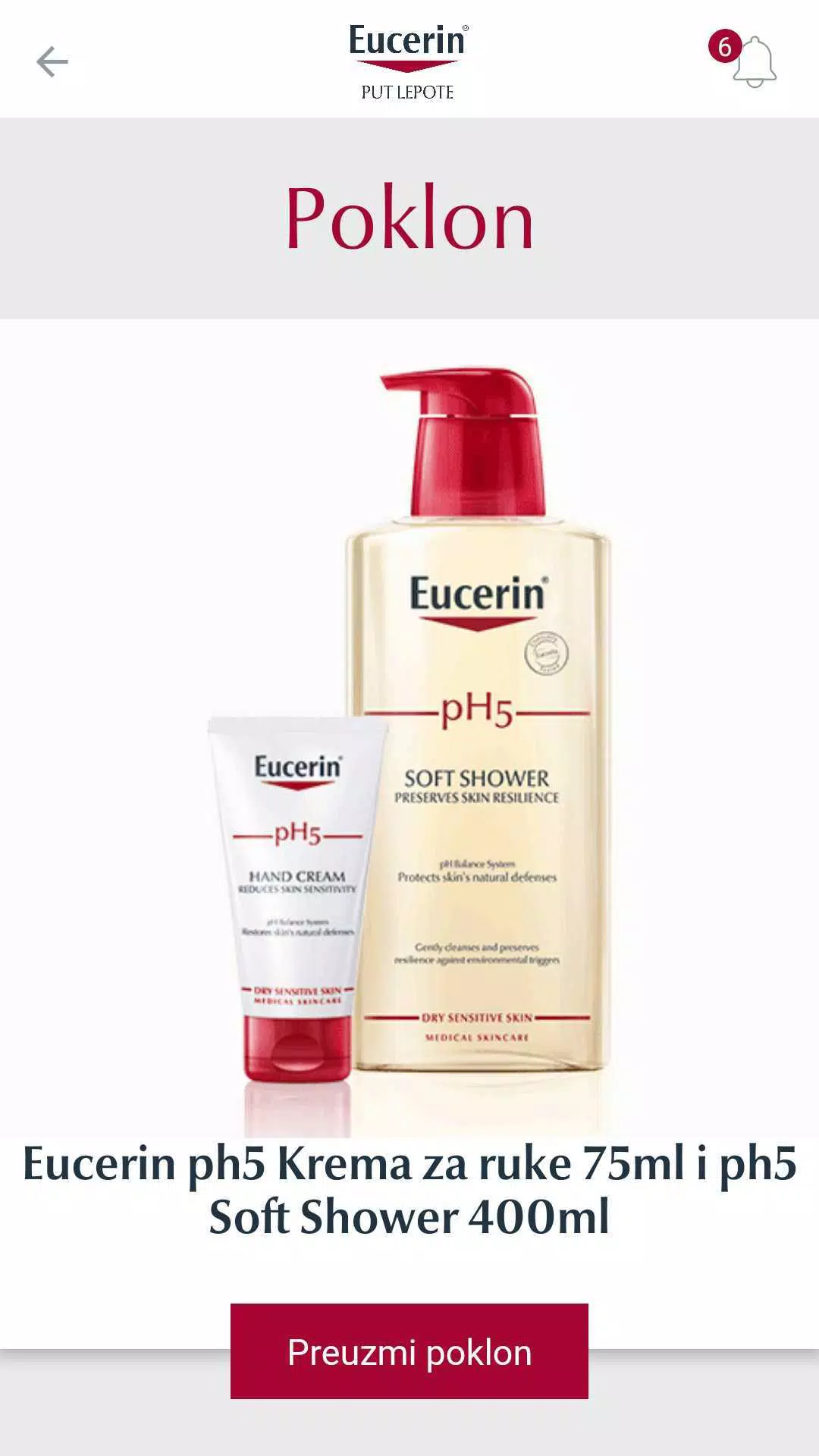 Eucerin® put lepote Ekran Görüntüsü 1