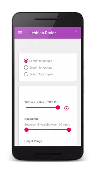 Schermata Lesbian Radar - Free dating for girls and women 2