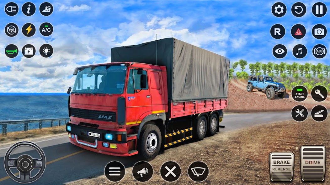 USA Truck Long Vehicle Offline Tangkapan skrin 2