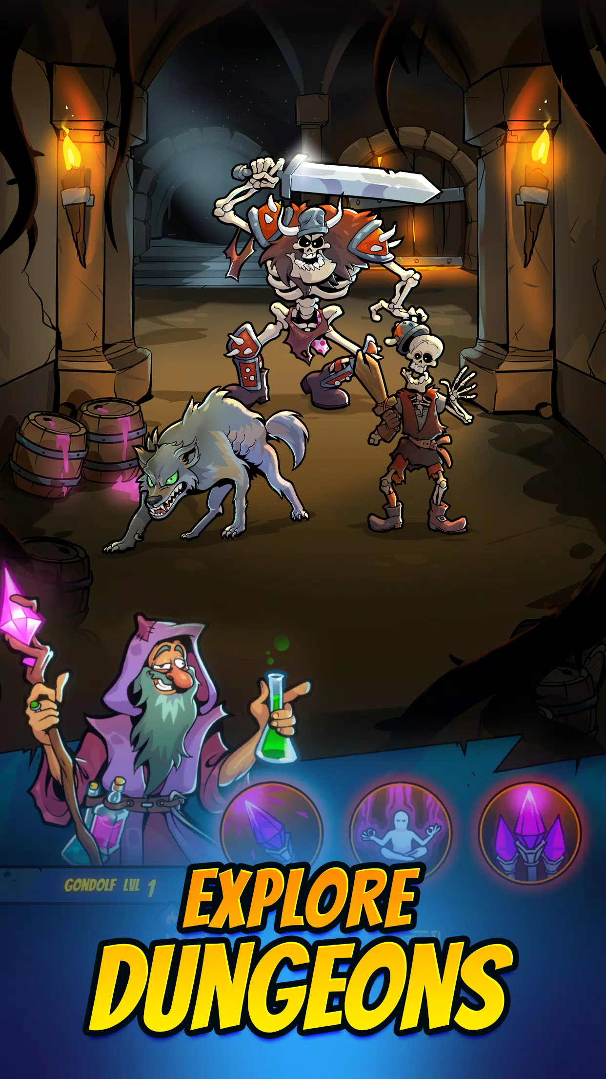 Mobile Dungeon ဖန်သားပြင်ဓာတ်ပုံ 3