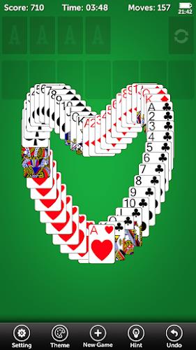 Klondike Solitaire Pro Ảnh chụp màn hình 1