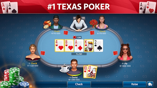 Schermata Texas Holdem Poker Pokerist 2