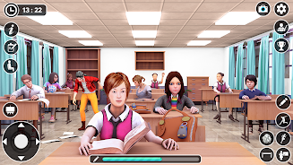 High School Life: School Games Schermafbeelding 2