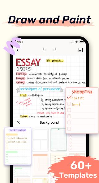 Easy Notes - Notebook, Notepad Mod Ảnh chụp màn hình 3