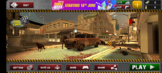 Zombie Games With Shooting Tangkapan skrin 2