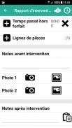 iMob® Service Easy pour iPRO® Screenshot 2