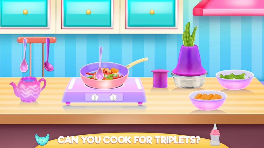 Crazy Mommy Triplets Care স্ক্রিনশট 1