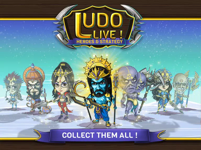 Ludo Live! Heroes & Strategy應用截圖第0張