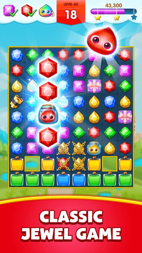 Jewels Legend - Match 3 Puzzle Captura de pantalla 0