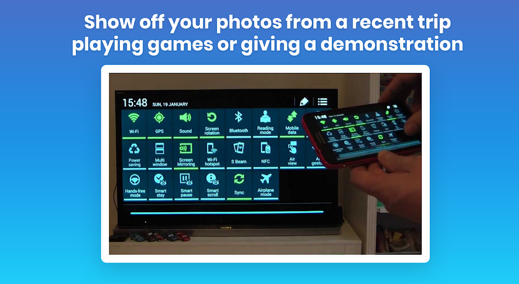 Allshare Cast Screen Mirroring Zrzut ekranu 1