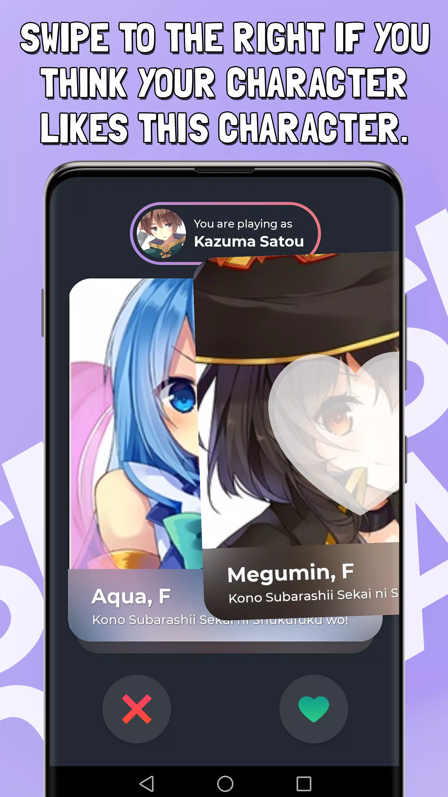 Smash or Pass Anime Game Скриншот 2