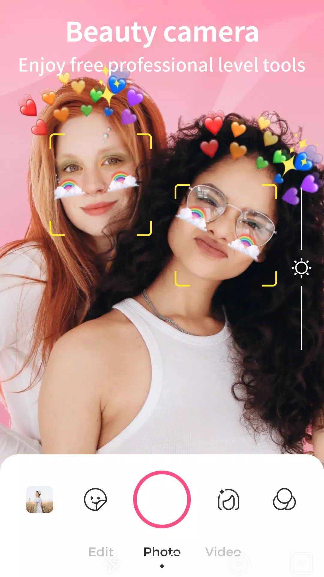 Beauty Camera & Selfie Camera ภาพหน้าจอ 1