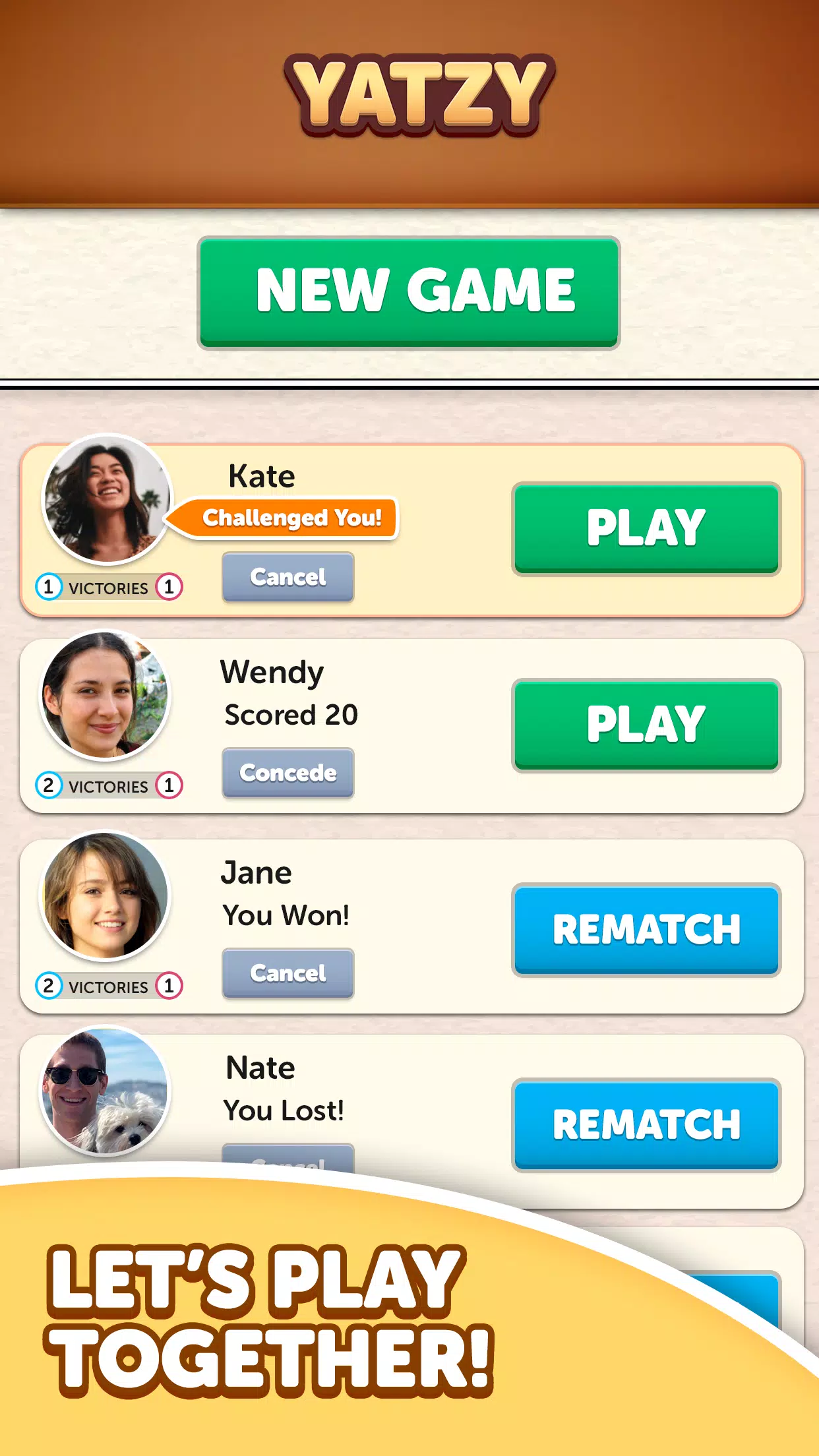 Word Yatzy - Fun Word Puzzler Capture d'écran 3