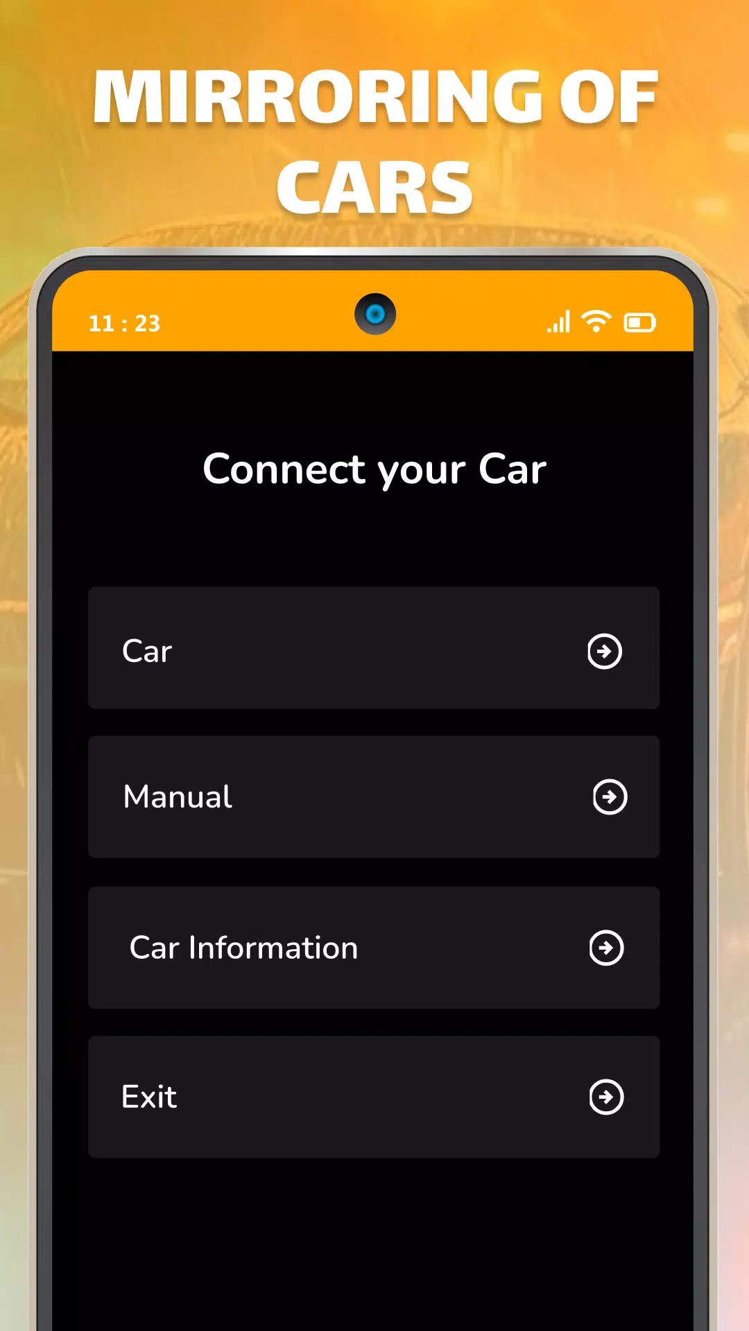 CarStream App for Android Auto Tangkapan skrin 0