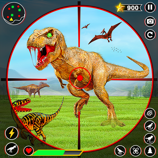 Wild Dino Hunter 3D Gun Games ဖန်သားပြင်ဓာတ်ပုံ 0