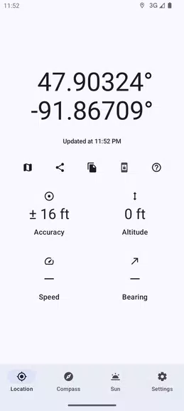 Positional GPS, Compass, Solar Captura de pantalla 0