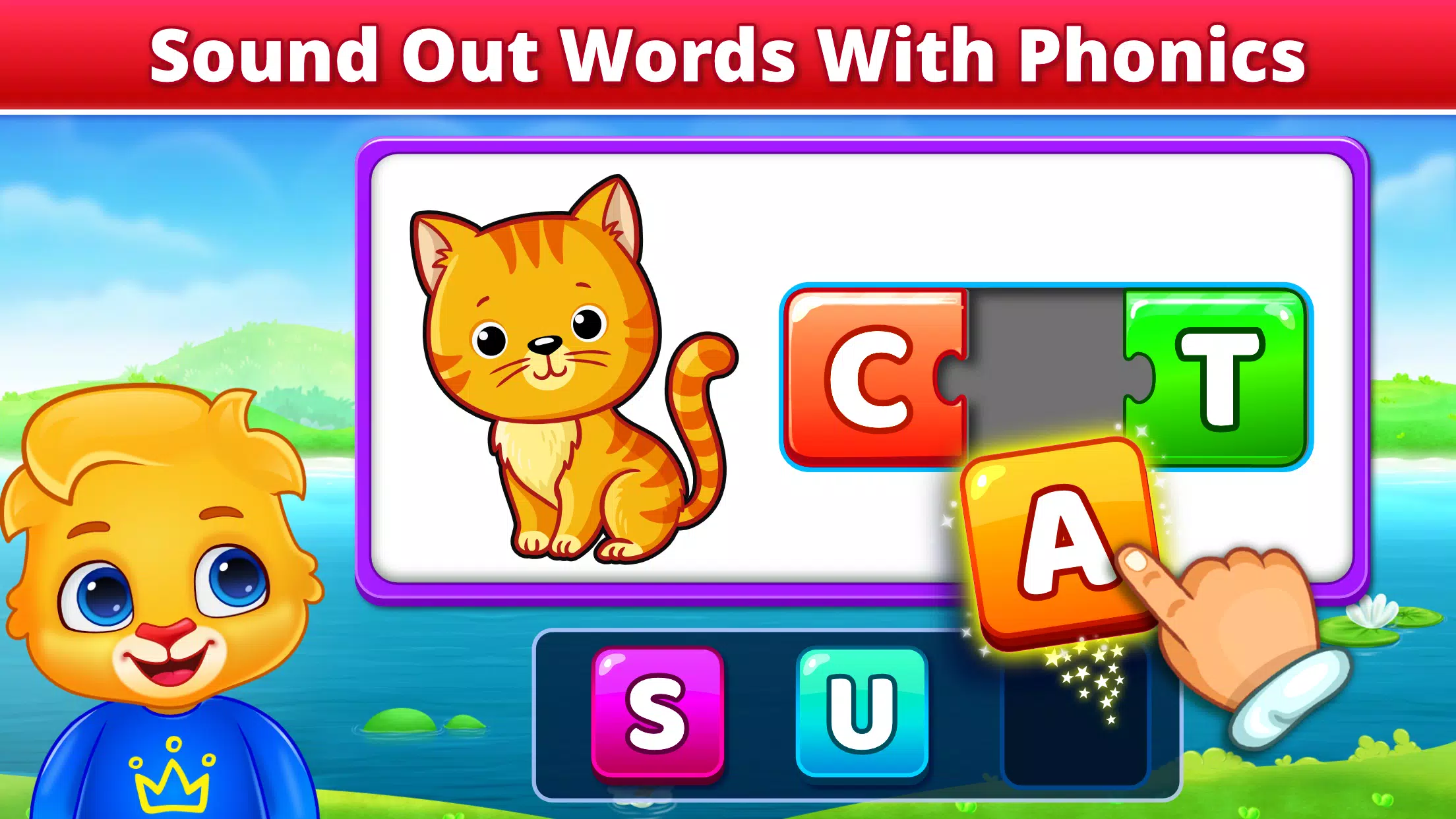 Spelling & Phonics: Kids Games Zrzut ekranu 1