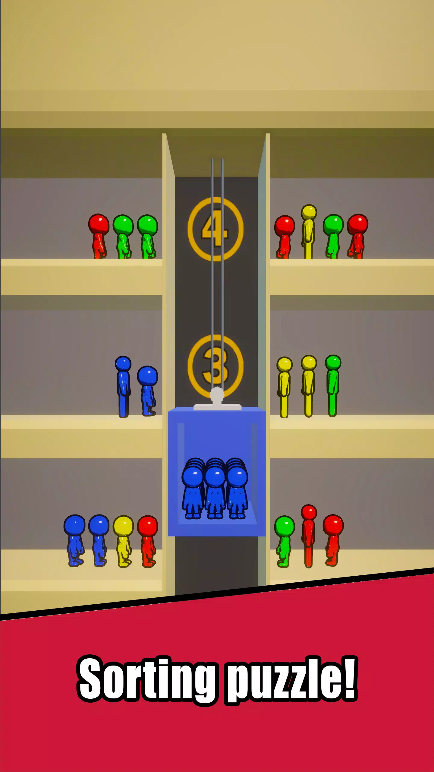 Lift Traffic: elevator game Captura de pantalla 0