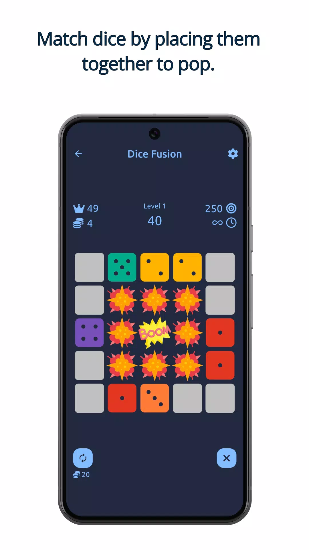 Dice Fusion スクリーンショット 1