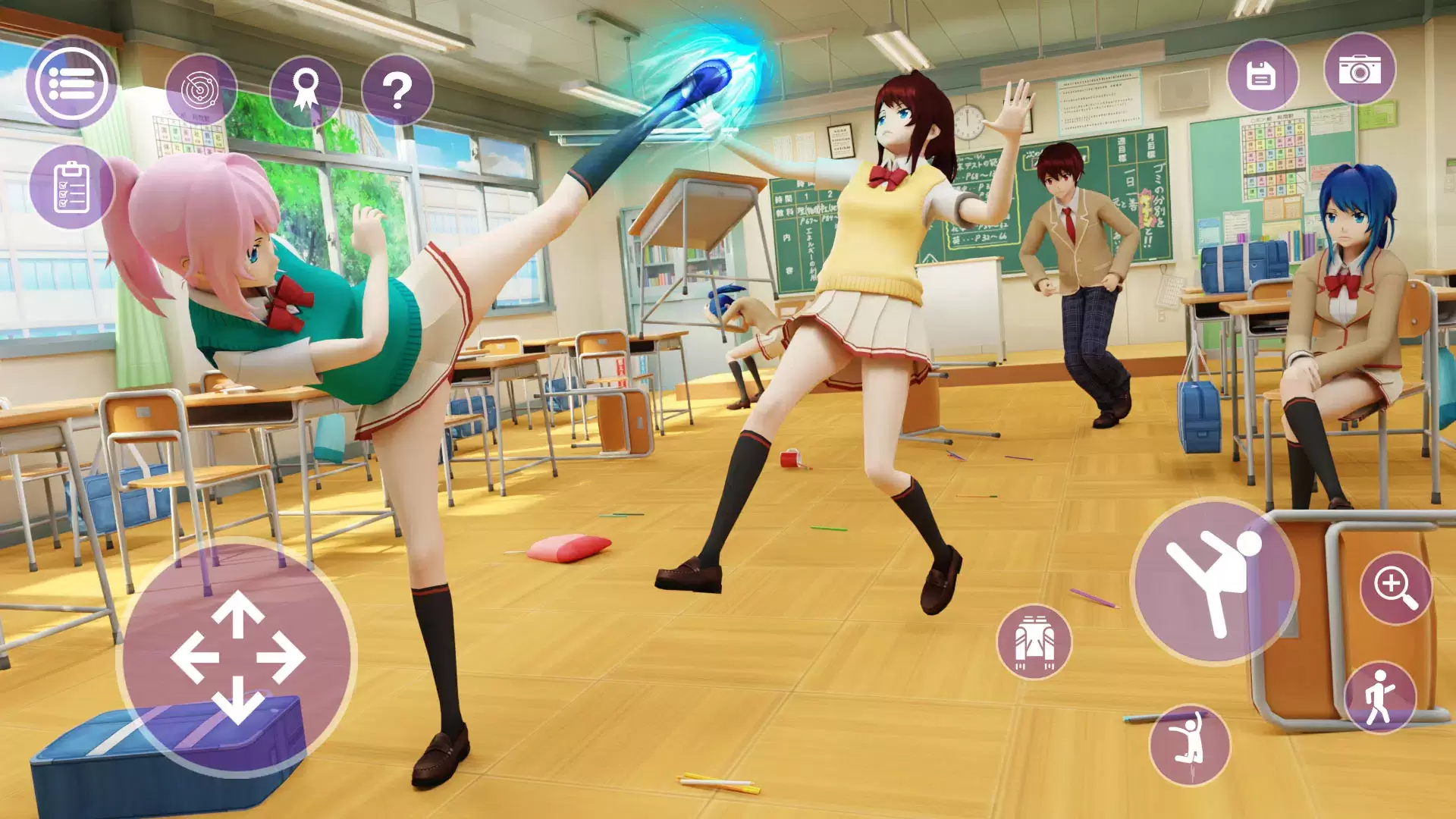 YUMI High School Simulator 3D Zrzut ekranu 2