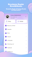 Novelame-Reader Novel&Books Captura de pantalla 2
