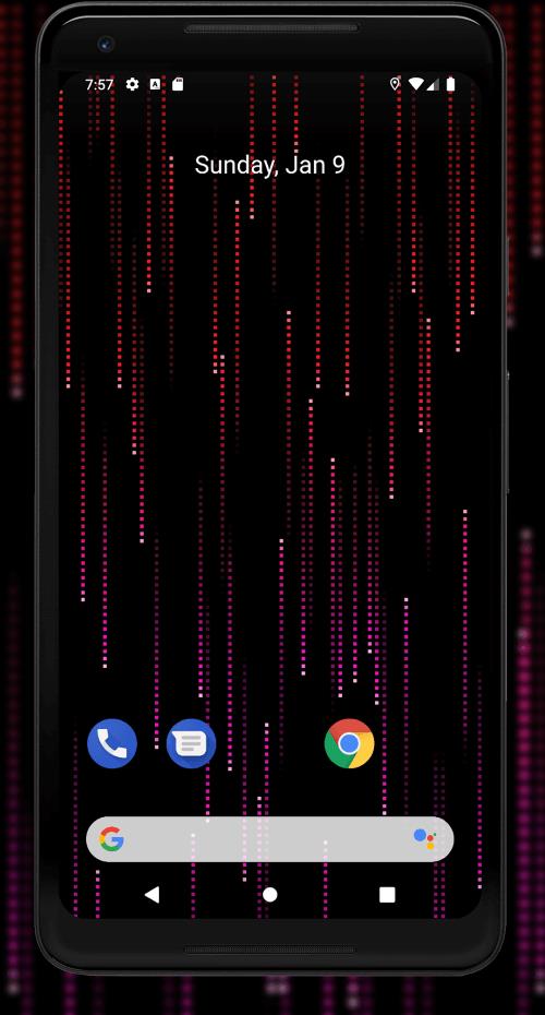 Matrix Live Wallpaper Tangkapan skrin 3