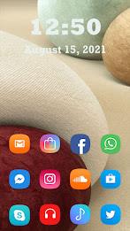 Samsung A12 Launcher Скриншот 1