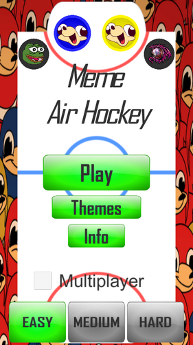 Meme Air Hockey应用截图第0张