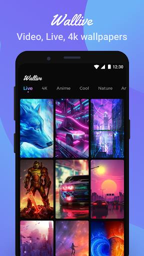 Wallive - Live Wallpaper 4K/HD Captura de pantalla 2