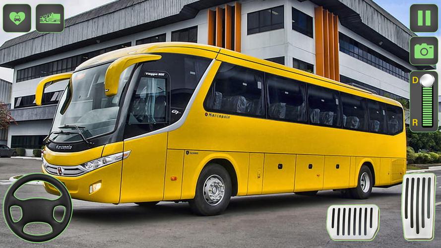 Coach Bus Simulator 3d Offline Скриншот 1