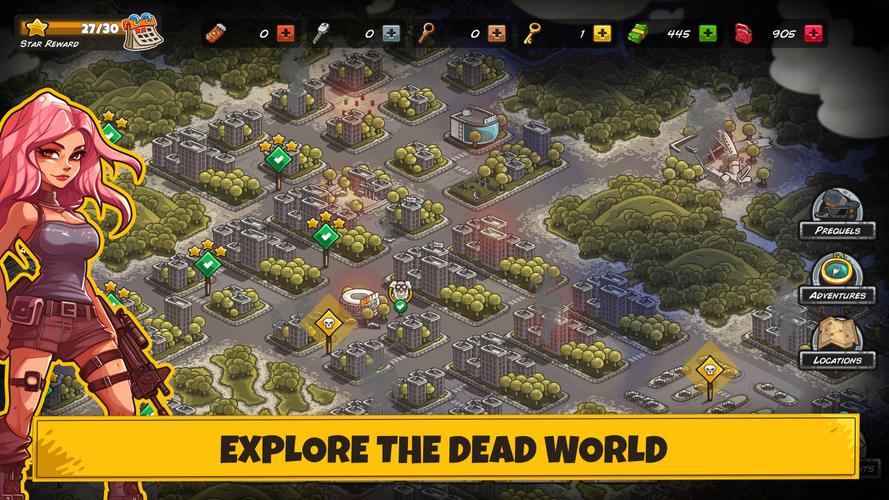 Dead World Heroes: Zombie Rush应用截图第3张