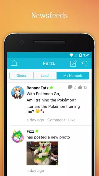 FERZU - Furries Social Network ဖန်သားပြင်ဓာတ်ပုံ 2