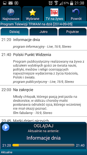 TV Trwam i Radio Maryja Polska應用截圖第2張