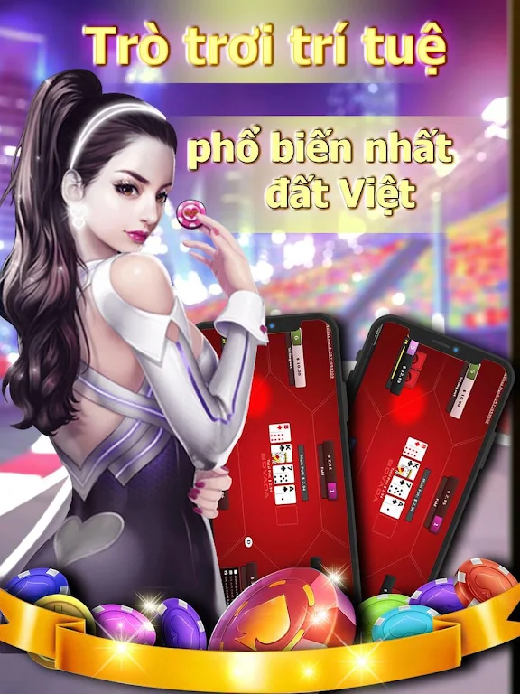 Tiến Lên: Tien len mien nam, tien len - OFFLINE Tangkapan skrin 1