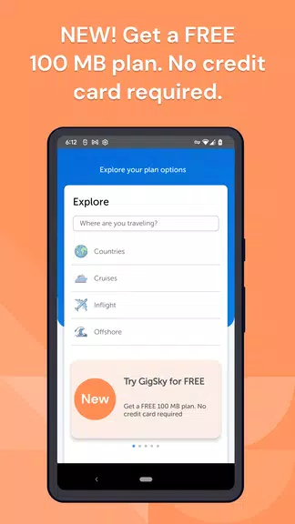 GigSky: Buy eSIM Online Screenshot 0