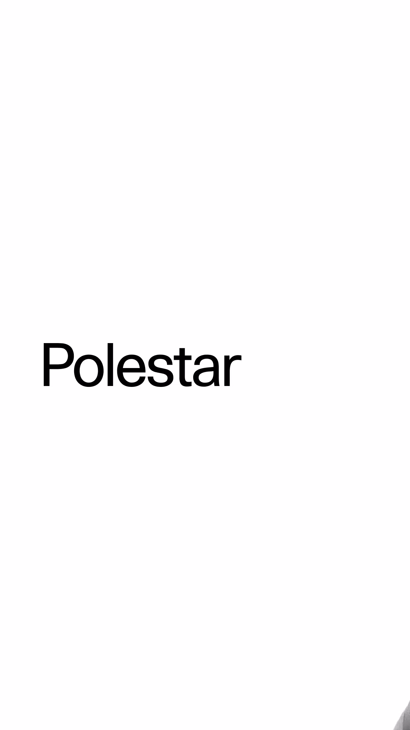 Schermata Polestar 0