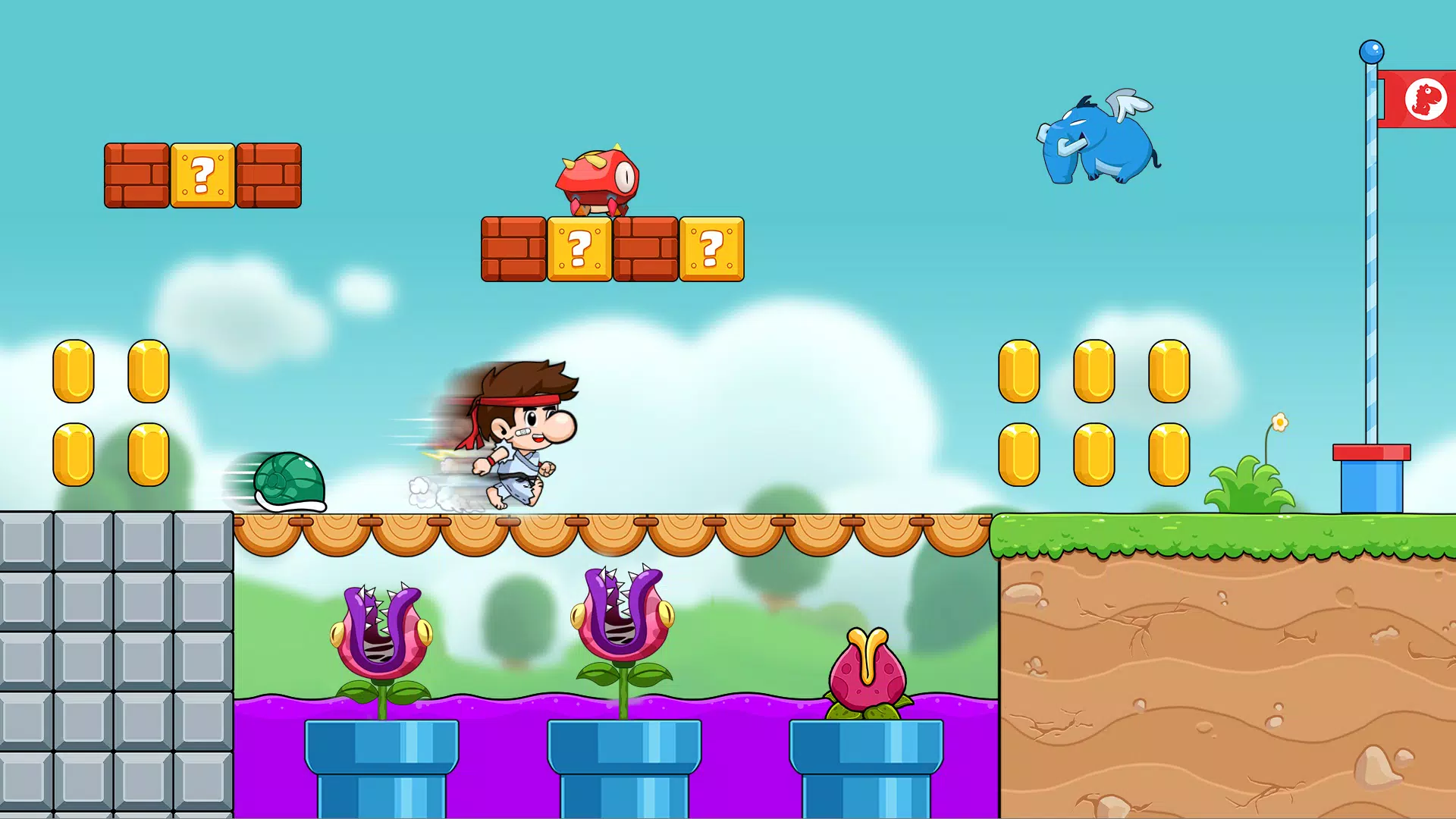 Bean's World Super: Run Games Schermafbeelding 3