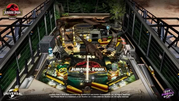 Jurassic Park Tables Hit Zen Pinball