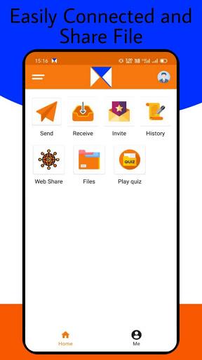 Xzender share- File Transfer like Xsender, Sendit स्क्रीनशॉट 1