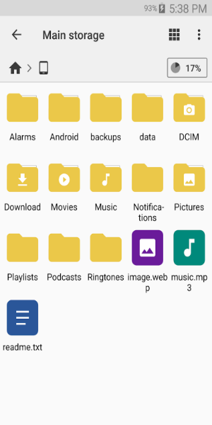 Cx File Explorer Screenshot 2