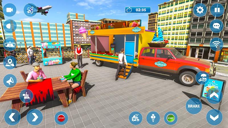 Ice Cream Man Game Captura de pantalla 3