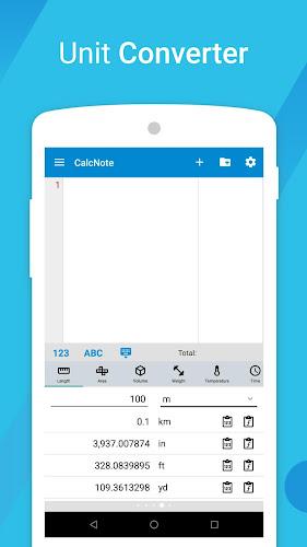 CalcNote - Notepad Calculator Скриншот 2