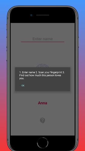 Liebestest Fingerabdruck Screenshot 3