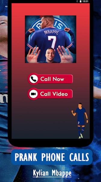 Call from Kylian Mbappé スクリーンショット 1